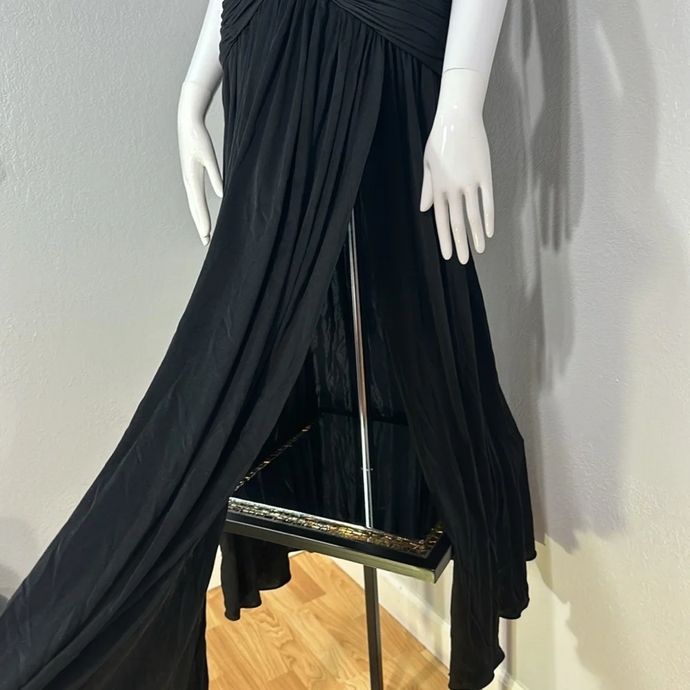 Vintage Oscar De La Renta Strapless Gown - Picture 5 of 11